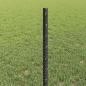 Preview: Sechseckzaun mit Pfosten 50 x 0,5 m PVC-beschichteter Stahl