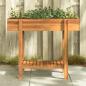 Preview: Hochbeet 90x30x75 cm Massivholz Akazie