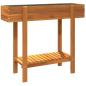 Preview: Hochbeet 90x30x75 cm Massivholz Akazie