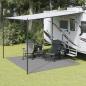 Preview: ARDEBO.de - Zeltteppich Anthrazit 3x3 m