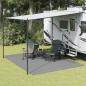 Preview: ARDEBO.de - Zeltteppich Anthrazit 4x3 m