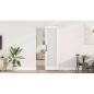 Preview: Schiebetür ORKDAL Weiß 61 x 198,5 cm Massivholz Kiefer und Glas