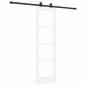Preview: Schiebetür ORKDAL 61 x 198,5 cm Massivholz Kiefer und Glas