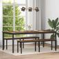 Preview: ARDEBO.de - Esstische 200 x 100 x 75 cm Holzwerkstoff Rechteckig