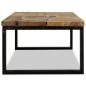 Preview: Couchtisch Teak Harz 60x60x40 cm