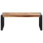 Preview: Couchtisch 110x60x40 cm Massivholz Akazie