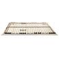 Preview: Bett-Lattenrost Braun 70 x 190 cm Massivholz Buche