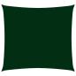 Preview: Sonnensegel Oxford-Gewebe Quadratisch 7x7 m Dunkelgrün