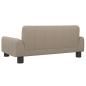 Preview: Hundebett Cappuccino-Braun 70x45x30 cm Kunstleder