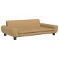 Preview: Hundebett Braun 100x54x33 cm Samt