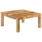 Preview: Couchtisch 80x80x40 cm Massivholz Mango