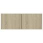 Preview: 4-tlg. TV-Schrank-Set Sonoma-Eiche Holzwerkstoff