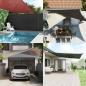 Preview: Sonnensegel 160 g/m² Taupe 4,5x4,5 m HDPE