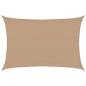 Preview: Sonnensegel 160 g/m² Taupe 4x5 m HDPE
