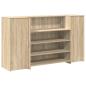 Preview: Empfangstheke Sonoma-Eiche 180x50x103,5 cm Holzwerkstoff