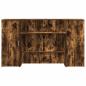 Preview: Empfangstheke Räuchereiche 180x50x103,5 cm Holzwerkstoff