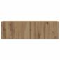 Preview: 7-tlg. TV-Schrank-Set Wandmontage Artisan-Eiche Holzwerkstoff