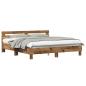 Preview: Bettrahmen Altholz 203 x 185 x 70 cm Holzwerkstoff