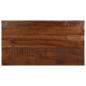 Preview: ARDEBO.de - Tischplatte 110x50x2,5 cm Rechteckig Altholz Massiv