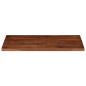 Preview: Tischplatte 120x70x2,5 cm Rechteckig Altholz Massiv