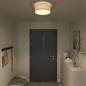 Preview: Deckenlampe mit Strahlern Taupe 38 x 38 x 13,5 cm Stoff