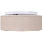 Preview: Deckenlampe mit Strahlern Taupe 30 x 30 x 13,5 cm Stoff