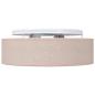 Preview: Deckenlampe mit Strahlern Taupe 38 x 38 x 13,5 cm Stoff
