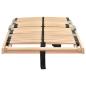 Preview: Bett-Lattenrost Braun 80 x 190 cm Massivholz Buche