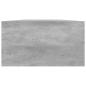 Preview: Monitorständer Betongrau 100x24x13 cm Holzwerkstoff