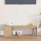 Preview: TV-Schrank Sonoma-Eiche 100x24x32 cm Holzwerkstoff