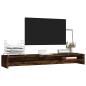 Preview: Monitorst?nder R?uchereiche 100x24x13 cm Holzwerkstoff