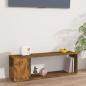 Preview: ARDEBO.de - TV-Schrank Räuchereiche 100x24x32 cm Holzwerkstoff