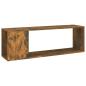 Preview: TV-Schrank Räuchereiche 100x24x32 cm Holzwerkstoff
