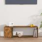 Preview: TV-Schrank Räuchereiche 100x24x32 cm Holzwerkstoff