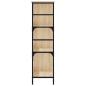 Preview: Bücherregal Sonoma-Eiche 78,5x33x117,5 cm Holzwerkstoff