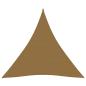 Preview: Sonnensegel 160 g/m² Taupe 4,5x4,5x4,5 m HDPE