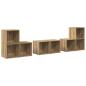 Preview: TV-Schrankset 6 stk. Artisan-Eiche Holzwerkstoff