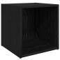 Preview: TV-Schrank Set 8 Stk. Schwarz Eichen-Optik Holzwerkstoff