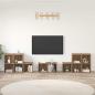 Preview: ARDEBO.de - TV-Schrank Set 8 Stk. Artisan-Eiche Holzwerkstoff