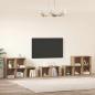Preview: TV-Schrank Set 8 Stk. Artisan-Eiche Holzwerkstoff