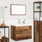 Preview: Badezimmermöbel-Set 3 stk. Altholz 60 x 38,5 x 45 cm