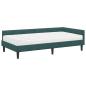 Preview: Eckbettgestell mit Matratze Sonstiges 2 Stk. Grün Samt