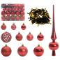 Preview: Künstlicher klappbarer Weihnachtsbaum Grün und Weiß 150 cm