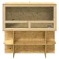Preview: Terrarium Braun 100 x 50 x 100 cm OSB