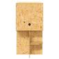 Preview: Terrarium Braun 100 x 50 x 100 cm OSB