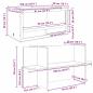 Preview: Terrarium Braun 100 x 50 x 100 cm OSB