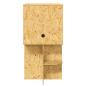 Preview: Terrarium Braun 100 x 50 x 100 cm OSB