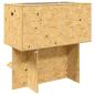 Preview: Terrarium Braun 100 x 50 x 100 cm OSB