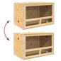 Preview: Terrarium Braun 80 x 50 x 100 cm OSB