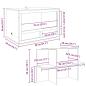 Preview: Terrarium Braun 80 x 50 x 100 cm OSB
